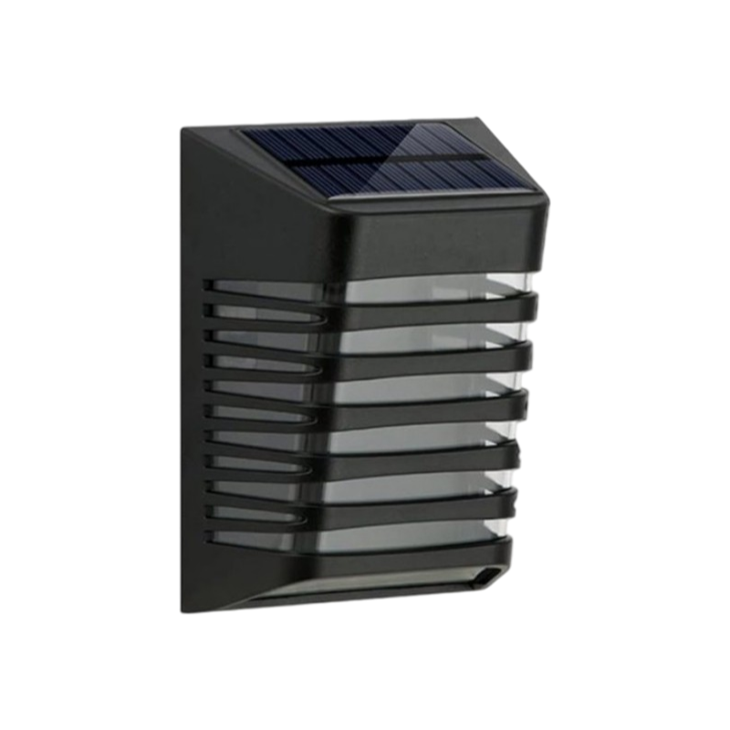 Faretto Applique LED da Giardino 3W con Pannello Solare – Ricaricabile, Esterno, IP65