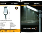 Proiettore Faro Armatura Stradale LED Universo 200W - con - immagine 5