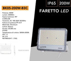 Proiettore SMD LED Slim UNIVERSO BK05-200W-B3C 200W - CCT - immagine 7