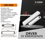UNIVERSO EM-50W Driver di Emergenza per Lampade LED 3-50W - immagine 6
