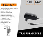 Alimentatore Switching 12V 2A 24W - per Illuminazione LED e - immagine 3