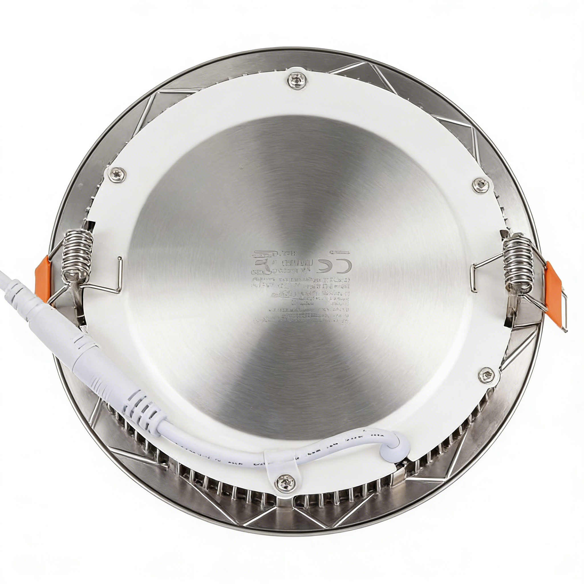 Pannello LED Rotondo SMD Ultra Slim 3W da Incasso | Satinato | CCT Regolabile 3000K-4000K-6500K con Driver