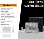 Lampione Stradale LED Solare UNIVERSO TR-600W - Equivalente - immagine 6