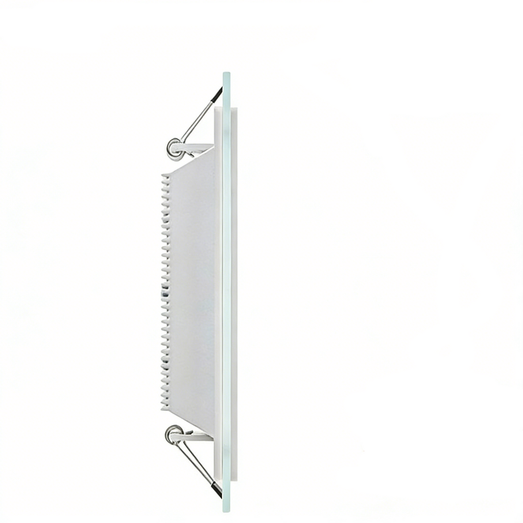 Pannello LED Slim Quadrato in Vetro 24W 2400 Lumen | CCT Regolabile 3000K-4000K-6500K