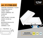 Plafoniera LED Quadrata SMD UNIVERSO 12W - CCT 3in1 - immagine 5
