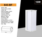 Lampada LED da Muro 10W Wall Light SMD - Applique Bianca - immagine 6