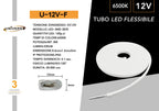 Striscia Strip LED Neon Flex 5 Metri DC 12V Impermeabile da - immagine 14