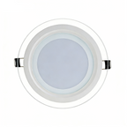 Pannello LED Slim Rotondo in Vetro 24W 2400 Lumen - CCT