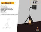 Lampada Applique a Muro Universo AQ54 - Forma Triangolare - immagine 6