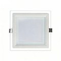 Pannello LED Slim Quadrato in Vetro 24W 2400 Lumen | CCT Regolabile 3000K-4000K-6500K