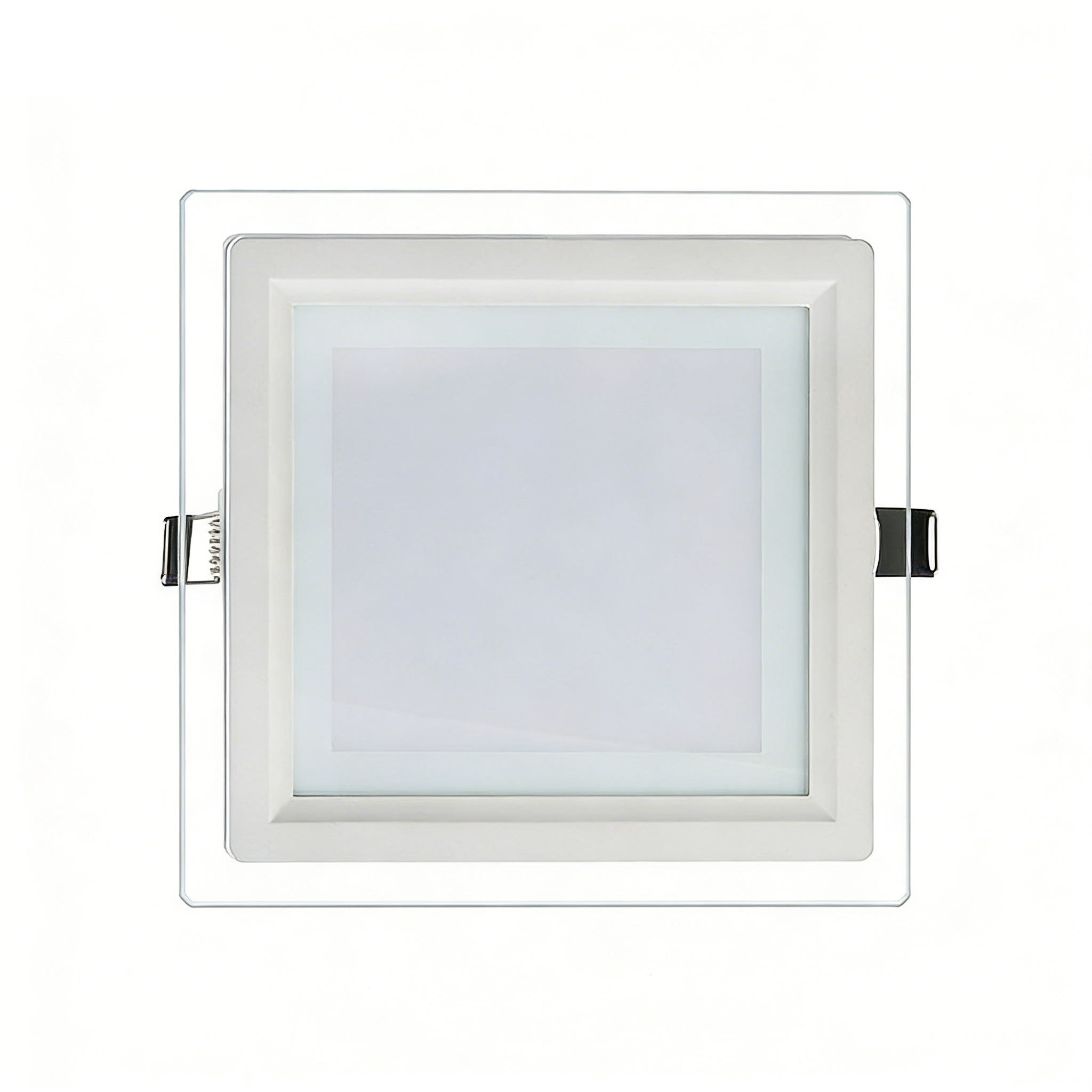Pannello LED Slim Quadrato in Vetro 24W 2400 Lumen | CCT Regolabile 3000K-4000K-6500K