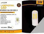 Lampadina LED G4 Universo SPARDC-G4-3W-002 - 3W Tubolare - immagine 5