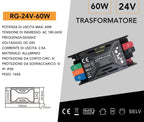UNIVERSO RG-24V-60W Alimentatore switching dimmer con - immagine 7
