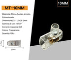 Morsetto Forbox a Cappuccio Unipolare Trasparente - MT-10MM - immagine 3