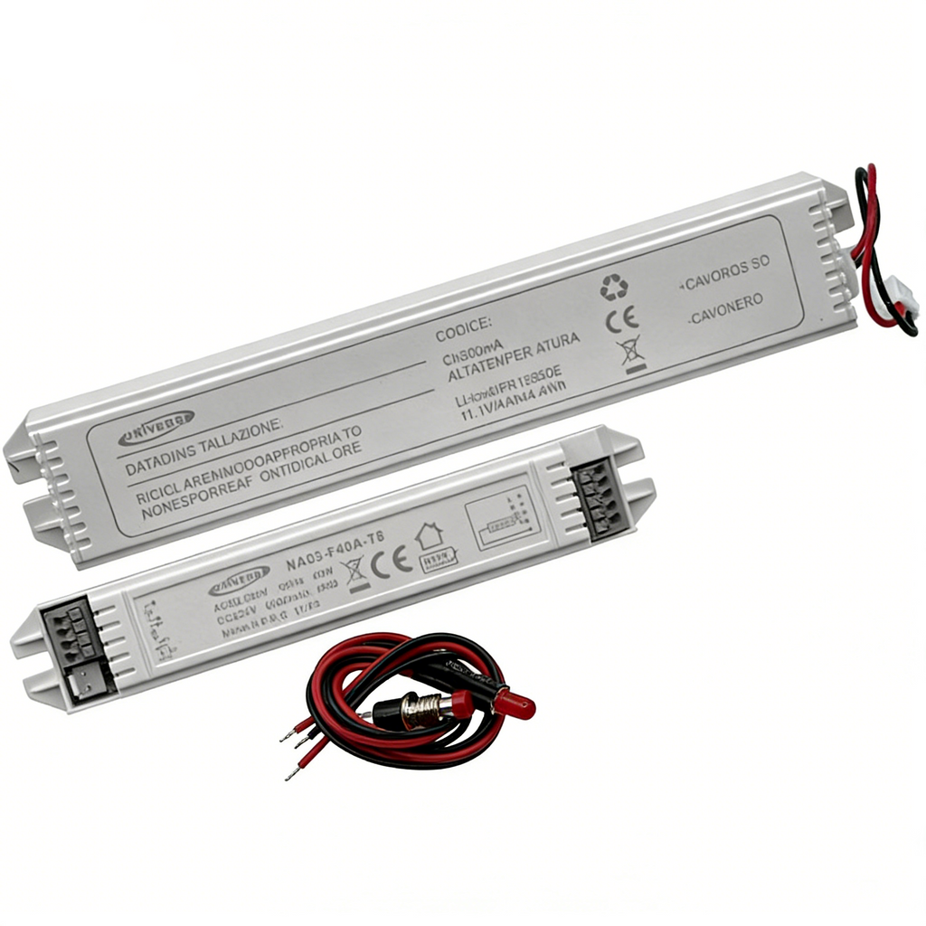 Kit Emergenza UNIVERSO NA03-F40A-T8 per LED 3W-40W | Autonomia 300 Min