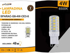 Confezione da 10 Pezzi - Lampadina LED G9 Spotlight 4W - immagine 5
