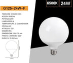 Lampadina LED Universo G125-24W - Attacco E27, Globo G125 - immagine 4
