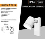 Applique Portalampada Wall Light da Muro - 539WA-B172-B - immagine 6