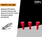Confezione da 50 Pezzi - Terminale Isolato - FDFD1.25-250 - immagine 4