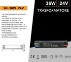 UNIVERSO MI-36W-24V Alimentatore Switching Ultra Slim IP67 - immagine 7