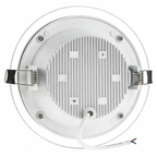 Pannello Faretto LED Rotondo in Vetro 12W Alta Luminosità - immagine 3