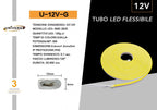 Striscia Strip LED Neon Flex 5 Metri DC 12V Impermeabile da - immagine 19