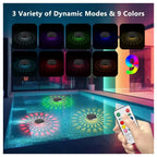 Lampada LED RGB Galleggiante per Piscina Universo YH1401-RGB - immagine 4