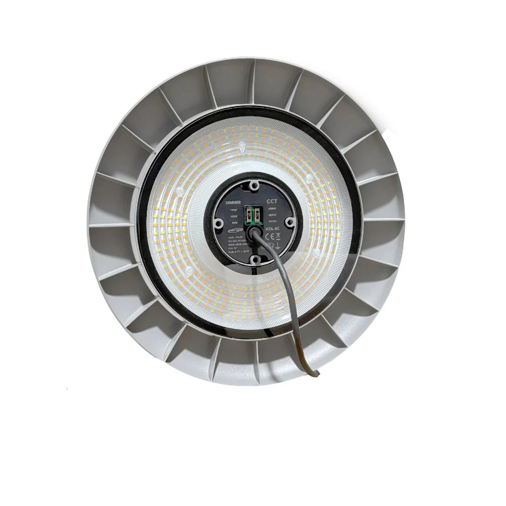 UNIVERSO ATA-3C Lampada Testa Palo LED SMD 120W Dimmerabile con Selettore CCT Temperatura Luce IP65