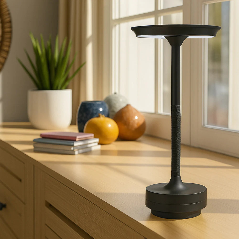 Lampada da Tavolo Portatile Universo D38-N3C 3W con Ricarica USB-C e Selezione Temperatura Colore CCT
